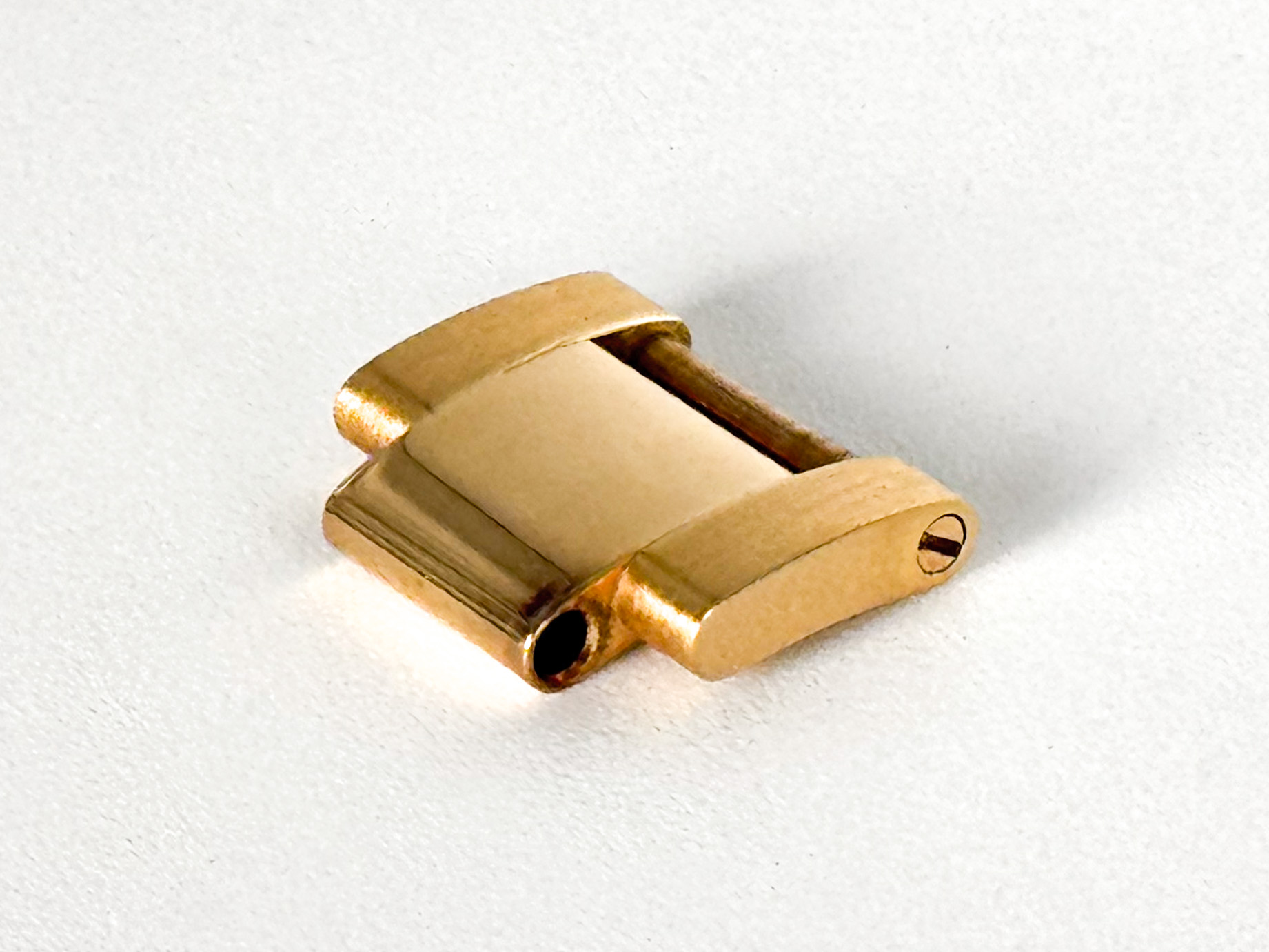 Rolex Submariner 18k yellow gold Oyster bracelet link - professional dive watch component